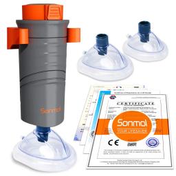 Dispositivo de resgate anti-asfixia de primeiros socorros automático para adultos e crianças com 3 tamanhos diferentes máscaras kit de emergência de assistência para vias aéreas em casa - Image 1