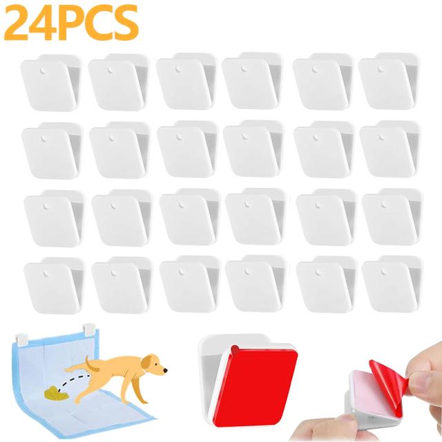 Almofada de Treinamento Potty Autoaderente para Cachorros com Suporte e Clip: Mantenha Sua Casa Limpa enquanto Ensina Seu Pet