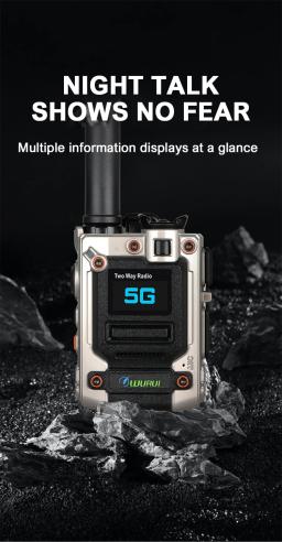 Isfriday M08 walkie-talkie 5000km Longo Alcance de Conversa 4g LTE POC Rede Rádio Cartão Sim Walkie Talkie rádio wo way - Image 3