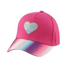 Love Heart Embroidery Sun Visor para crianças, Chapéu snapback para crianças, Boné de beisebol para bebês e crianças - Image 6