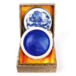 Handmade Seal Paste Blue Stamp Pad com caixa de embalagem de cerâmica, nome quadrado e redondo, caligrafia e pintura, assinatura Chop - Image 5