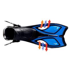 Profissional Snorkeling Pé Mergulho Nadadeiras, nadadeiras Adultas Ajustáveis, Nadadeiras, Equipamentos De Esportes Aquáticos - Image 1