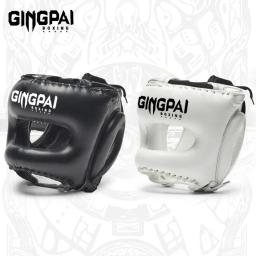 Profissional adulto das mulheres dos homens kick boxing sanda mma capacete proteção completa para proteger nariz livre feixe de combate engrenagem de cabeça de rosto inteiro - Image 1