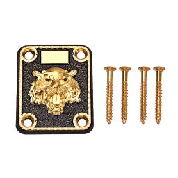 Guitarra Pescoço Placa Junta Almofada Almofada, Instrumentos Musicais, Placas de Engrenagem para Substituição de Guitarra Elétrica, 1 Conjunto - Image 5