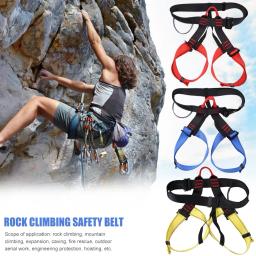 Arnês De Escalada Ao ar livre, Cinto De Segurança Metade Do Corpo, Equipamento De Sobrevivência Aérea, Suporte De Cintura Profissional - Image 1