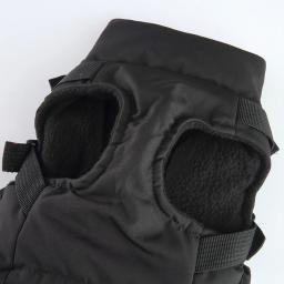 Jaqueta impermeável com arnês para cães pequenos e médios, casaco quente, roupas de inverno com zíper, roupas de cachorro - Image 5