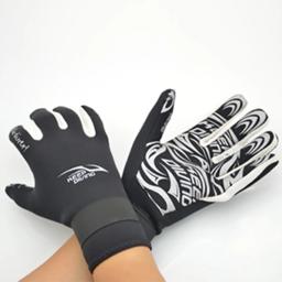 Luvas anti-derrapantes, Luvas de natação subaquática, Luvas de surf, Fit para caça submarina, Rafting, Caiaque, Paddling, 3mm - Image 1