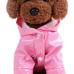 Casaco impermeável para cães e gatos, PU Raincoat para cachorro e pet, Vestuário ao ar livre, S-XL Hoody, Roupas por atacado, Verão - Image 6