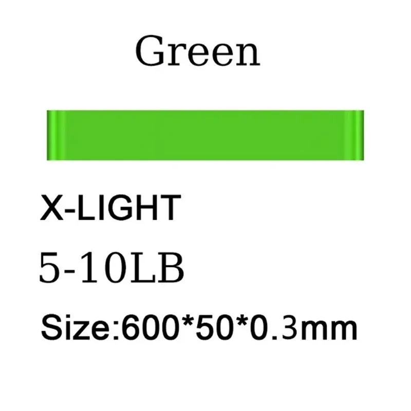 Faixa de exercício de loop de resistência faixas de exercício para casa fitness alongamento treinamento de força fisioterapia faixa de treino elástica - Image 1