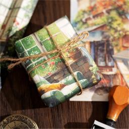 Cartões de scrapbooking, 30 pcs/lot, material de papel, estilo retro, para velhos tempos, junk journal - Image 4