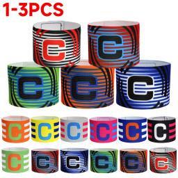 Capitão Braçadeira para adultos e crianças, braçadeira, presente competição, grupo de futebol, treinamento de futebol, líder, 1-3 pcs - Image 1