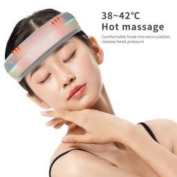 Massagem de vibração elétrica, Compressa de aquecimento, Massagem de pressão de ar, Novo Bluetooth Music Massager - Image 3