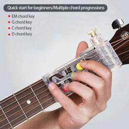 Guitarra Aprendizagem Chord System, Iniciante Assistida Jogando Ferramenta com Acordes Livro, Ferramenta Prática Auxiliar à Prova de Dor - Image 4