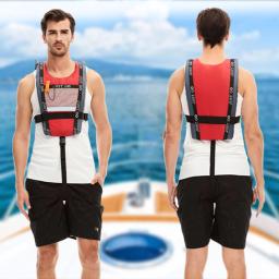 2023 nova vida adulta colete barco rafting natação caiaque surf paddleboard colete salva-vidas portátil esportes aquáticos flutuabilidade colete - Image 3
