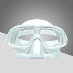 QYQ-Máscara Profissional de Mergulho Mergulho, Silicone Mergulho Goggles, Mergulho Panorâmico, Óculos de Natação para Adultos - Image 4