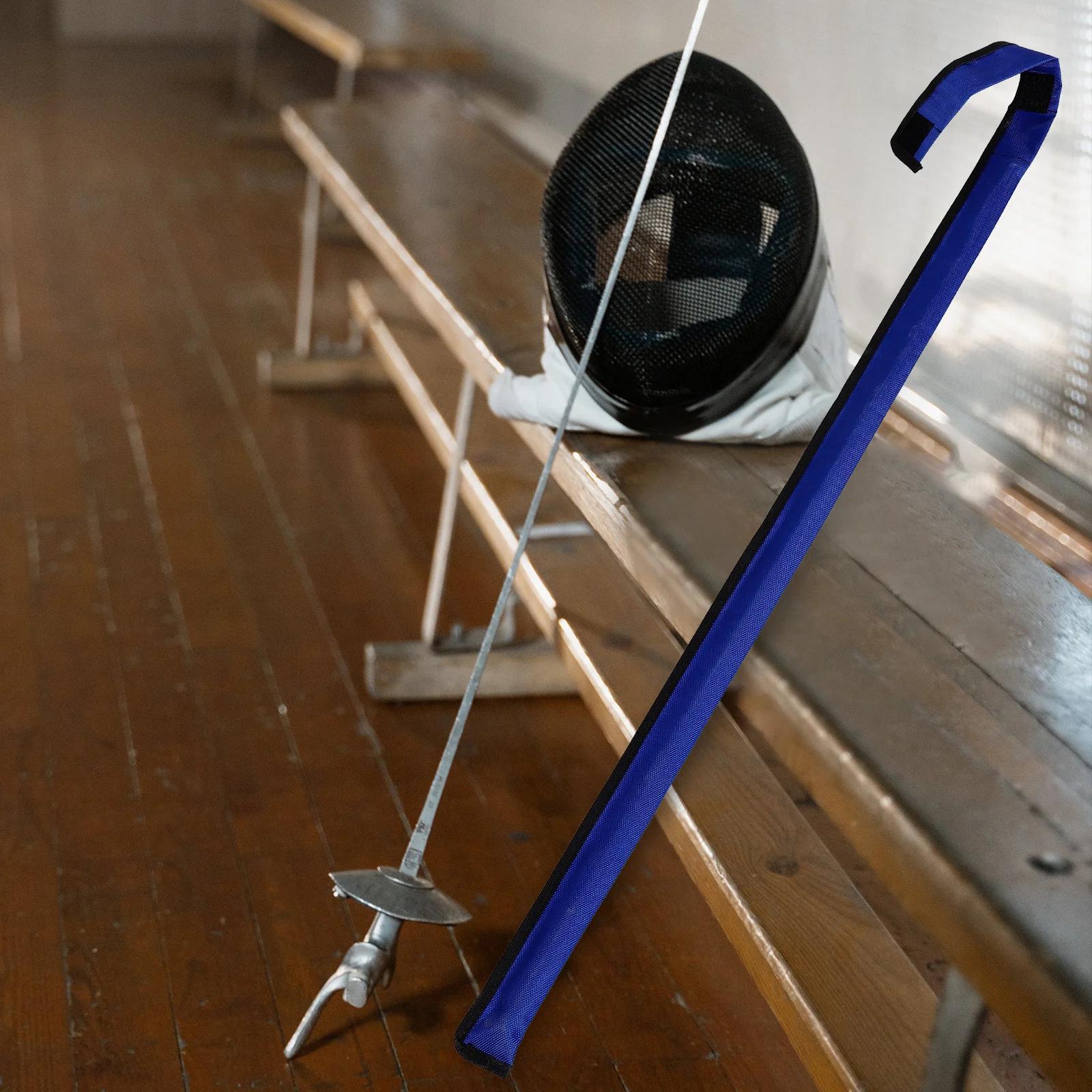 Esgrima espada saco material de lona bolsa de proteção completa para folha epee sabre leve solução de armazenamento compacto reutilizável - Image 1
