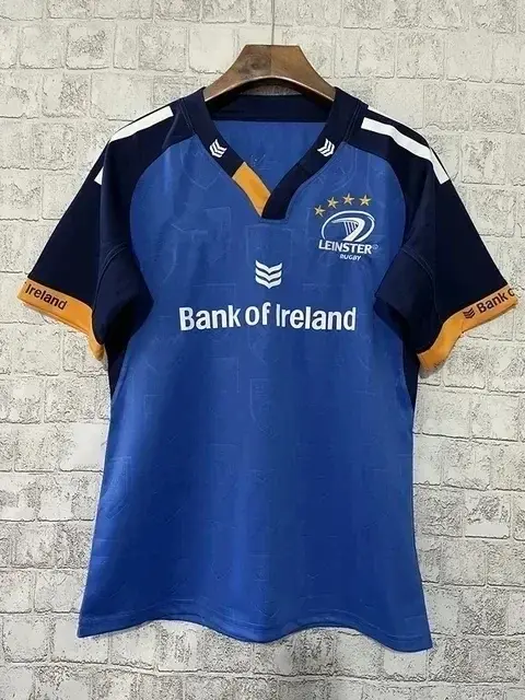 Camisa de Treino LeMunster Masculina de Rugby para Uso em Casa, Tamanhos S a 5XL, Edição 2021/23-24