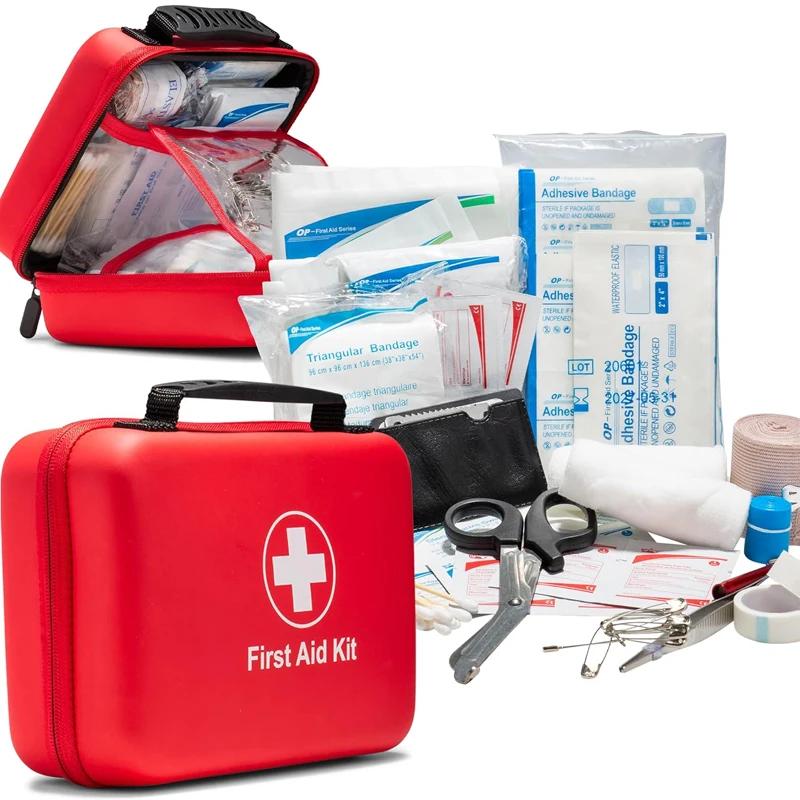 Kit de primeiros socorros essencial para casa, camping, caminhadas, viagens, médicos, 38pcs - Image 1