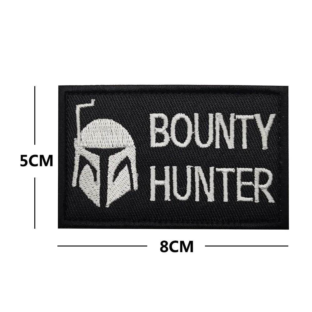 Star Wars Filme Anime Mandalorian Patches para Vestuário, Bordado Patch, Ferro em Patches, DIY Vestuário, Gancho e Loop Adesivos - Image 1