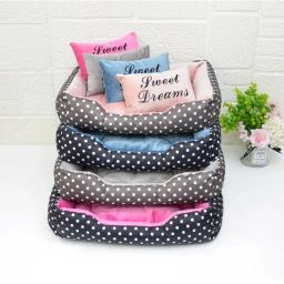 Cama fofa para animais de estimação, cama quente para o inverno, raças pequenas, canil, sofá médio, grandes suprimentos, esteira de gatos, acessórios para animais - Image 6