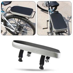 Almofada confortável para assento traseiro de bicicletas Esponja engrossada Assento traseiro de bicicleta Sela Assento traseiro - Image 4