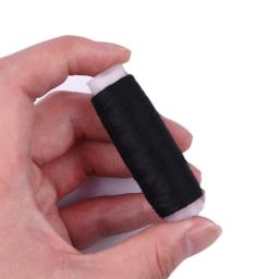 Linha de costura branca preta 40s/2 ferramentas de costura estofando suprimentos fios de costura de poliéster linha de costura de mão para máquina de costura - Image 2
