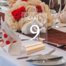 Acrílico Claro Titulares De Cartão De Lugar De Mesa, números De Sinal De Mesa De Casamento, Quadro De Exibição De Menu, Festa De Banquete, Atacado, 1 Conjunto - Image 6