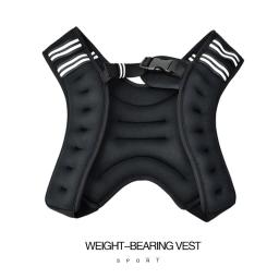 Colete de peso ajustável, Equipamento de treino, Treinamento de força, Exercício ponderado, Jaqueta respirável ao ar livre - Image 6
