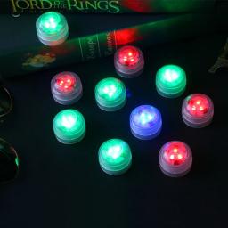 Luz LED Subaquática Remote Controlled, Multicolor, Adequado para Aquário, Lagoa, Casamento, Festa, Direita - Image 5