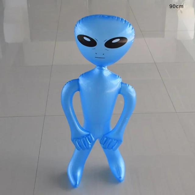 Balão alienígena de 90cm, 3 estilos de cores, decoração de bar, espaço feliz, festa de aniversário, balão, astronauta, espaço, ufo, tema, festa, balão, crianças, favor