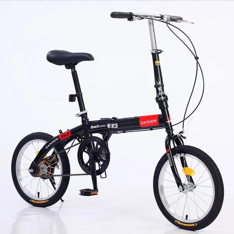 SKIG-Bicicleta dobrável leve para homens e mulheres, Mini Bike, Camping ao ar livre, Home Bike, 16 Polegada, Adulto - Image 1