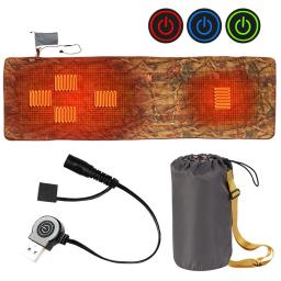 Aquecimento usb ao ar livre esteira de dormir isolamento acampamento aquecido dormir colchão saco dormir colchão equipamentos viagem acampamento 2022 - Image 1