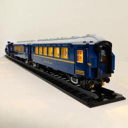 Kit de luz LED para brinquedos DIY, o trem Expresso Orient, iluminação conjunto, não incluem o modelo, 21344 - Image 3