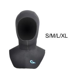 Capa de mergulho em neoprene para homens e mulheres, Capô de mergulho, Capuz térmico para esportes aquáticos, 5mm - Image 2