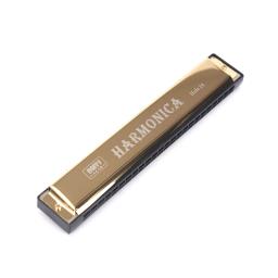 1pc profissional 24 buraco harmônica boca órgão de metal para iniciantes instrumentos musicais harpa harmônica harmônica blues - Image 5