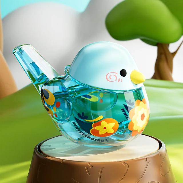 Brinquedo Apito Colorido Bird Water Whistles: Presente Musical Divertido para Crianças no Aniversário
