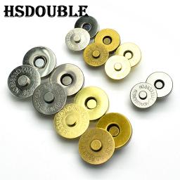 Fechos de pressão magnéticos, botões, bolsa, carteira, artesanato, peças, acessórios, 14mm 18mm - Image 2