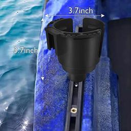 Eupheng-Multi-Funcional Kayak Cup Holder, design antiderrapante, ferramenta de pesca, iscas de armazenamento, Track Mount, instalar, acessórios de caiaque - Image 5