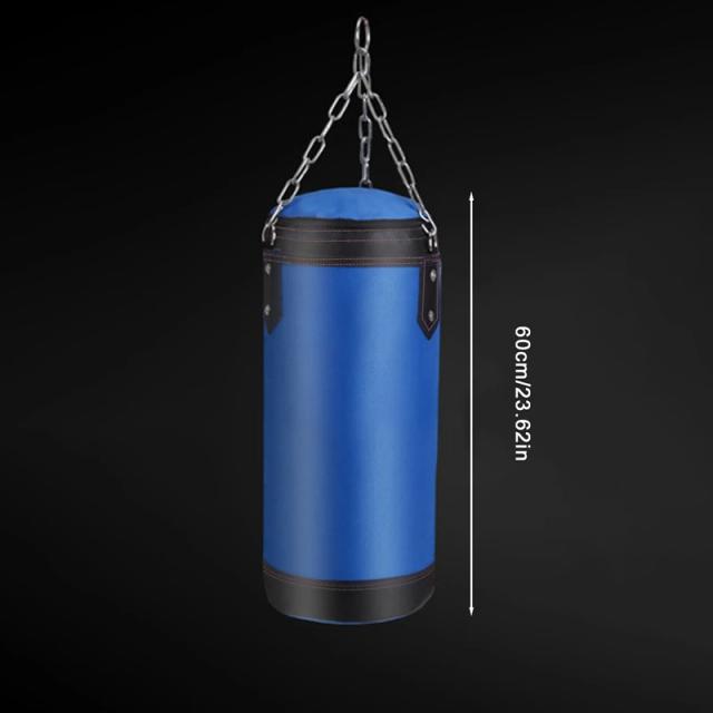 Saco de Boxe Resistente de 60cm para Treinamento em Casa, Ideal para Muay Thai e Artes Marciais