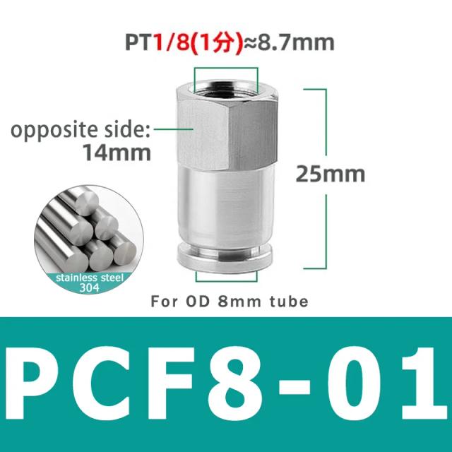 Conjunto de Conectores Pneumáticos Rápidos em Aço Inoxidável 304 para Mangueiras de Ar, Disponíveis em Vários Tamanhos BSP (10 Peças)