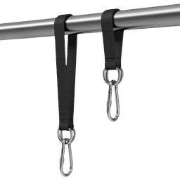 Correias de balanço de árvore 200kg, anel de gancho resistente, cinto de suspensão, cinto de conexão para rede, saco de pancadas, barra horizontal de balanço - Image 3
