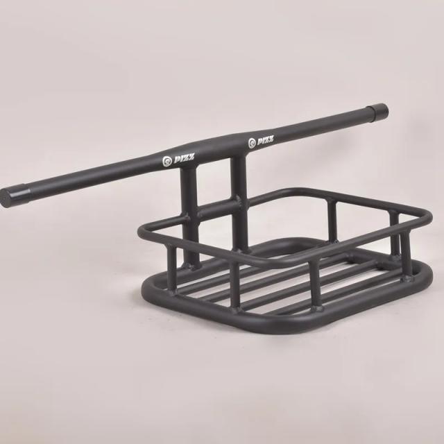 Cesta de Alumínio para Bicicleta com Guidão - Suporte de Carga para Fixie, Capacidade de 5kg, 31.8mm