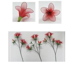 Sqsymzhg fio de papel para fazer flores, 50 peças #26 fios de papel 0.45mm/0.0177 diâmetro 40cm longo fio de ferro usado para meia-calça de nylon diy - Image 5