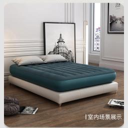 Cama de almofada de ar duplo ao ar livre único aumentando e espessamento sonho verde dobrável cama colchão inflável móveis - Image 6