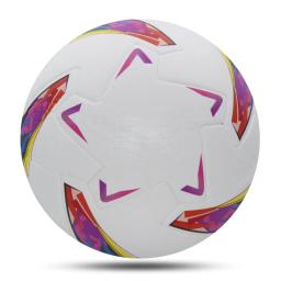 Bolas de futebol sem costura, Material PU de alta qualidade, esportes ao ar livre liga futebol, futebol jogo de treinamento, tamanho padrão 5, tamanho 4, 2024 - Image 3