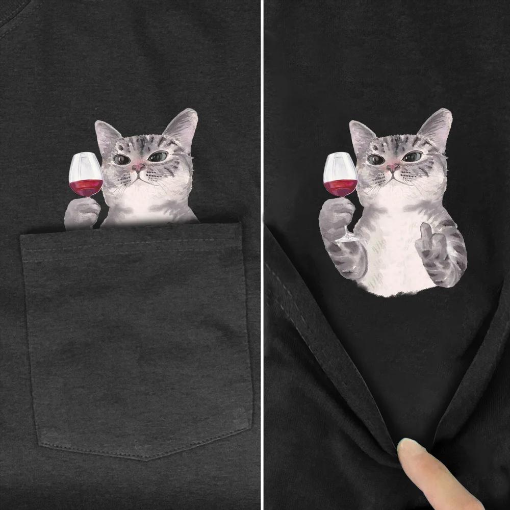 CLOOCL-camiseta de algodão com animais impressos para homens e mulheres, tops casuais, camiseta preta engraçada, gato e cachorro, roupas Y2K, verão - Image 1