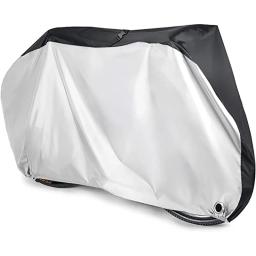 Capa de bicicleta impermeável e durável, fácil de usar, fácil de usar, para chuva, conveniente, proteção uv, ao ar livre - Image 2
