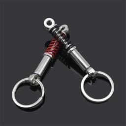 Carro chaveiro de pistão amortecedor forma chaveiro decoração chaveiro pingente acessórios do carro para carro automóvel - Image 5