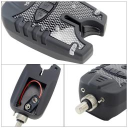 Conjunto de alarme de mordida para pesca da carpa, barras de apoio da vara, cabeça com saco portátil - Image 4