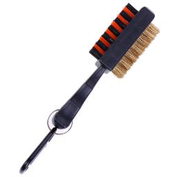 Golf Club Groove Cleaner Brush, Dual Sided Ferramentas, Metal Portátil, Leve, Nylon, Acessórios para Bolas de Ferro, Sapatos, Novo Presente, 1 Pc - Image 2